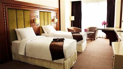 اتاق دو تخته تویین هتل پانوراما کیش